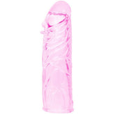 BAILE - FUNDA PENE SILICONA ESTIMULANTE ROSA 13 CM